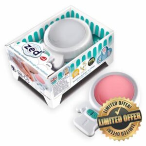 Rockit Zed 2.0 - Baby Vibration Sleep Aid & Red Night Light | Portable Infant Sleep Soother for Cots