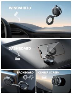 2025 Upgraded Suction Cup Car Mount for Magsafe