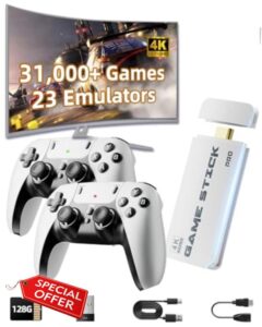 XYELLOWICON Retro Game Console 4K HDMI – 31