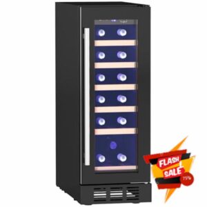 HOMCOM Wine Fridge