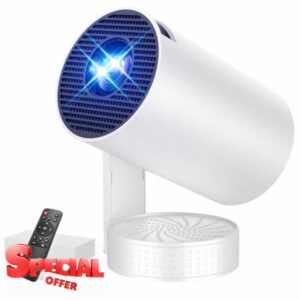 Mini Projector with WiFi 6 and Bluetooth 5.4