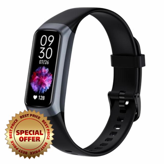 Fitness Tracker with 24/7 Heart Rate Blood Oxygen Sleep Monitor