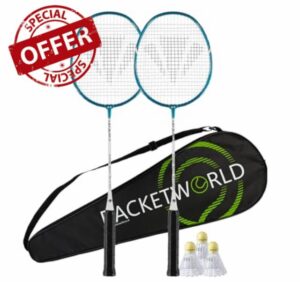 Carlton Maxi Badminton Set with 2 Rackets