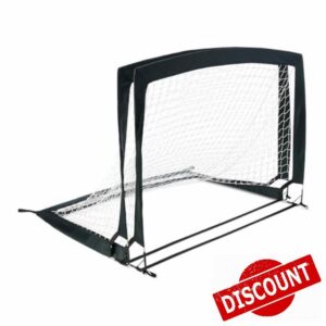 Amazon Basics Portable Pop Up Soccer Goal Net for Backyard Training
