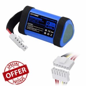 CITYORK 3.6V 12000mAh Replacement Lithium-ion Battery compatible with JBL Charge 5/Charge 4Q