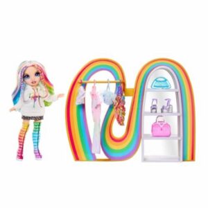 Rainbow High Amaya’s Rainbow Closet Playset - with Exclusive Rainbow Doll
