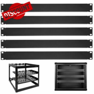 1U Rack Mount Blanking Panel Kit
