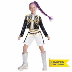 K Pop DDemon Costume Ru mi Mir a and Zoe y Anime Stage Cosplay Costume Girls Cute Pop Singer Role Play Performance Outfit for Kids DDemon Halloween Hunter Costu me Cosplay Party Carnival Outfi