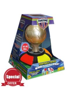 Fanzone International Edition - This Football Game is the ideal football gift for boys and girls everywhere. 7 years+. English speaking version.