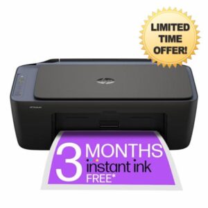 HP DeskJet 2921 All In One Printer | Colour | Wireless | Easy Setup & Reliable Wi-Fi | 3 months free Instant Ink Included | Print
