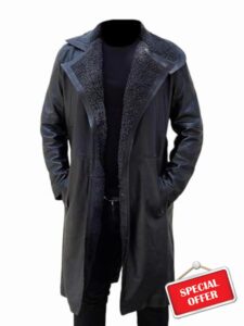 A&M Express Blade 2049 Officer K Trench Coat | Men's Brown & Black Costume Coa
