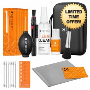 K&F CONCEPT 25 in 1 Camera Cleaning Kit with Air Blower