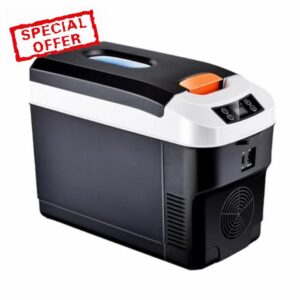 Compressor Car Fridge Freezer - 12V Camping Refrigerator | Temperature Control Freezer Fridge | Heating And Cooling Refrigerator | Small Personal Fridges For For Camping