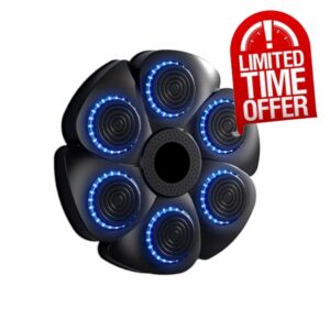 Active 100 Music Boxing Machine with Cool Lights