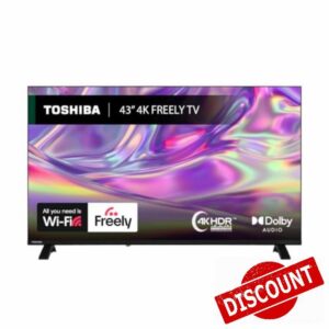 Toshiba 43”UV1553DB 4K Smart VIDAA TV