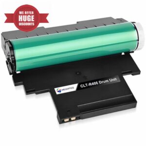 MEGOFFICE Compatible CLT-R406 Drum for Samsung CLT R406 Imaging Unit for CLP 360 365 CLX 3305 3300 SL -C460W Xpress C480w C480fw C430 C430w C460fw C460w C410w drum uni