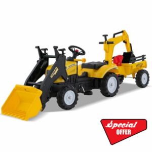GYMAX Kids Ride On Excavator