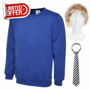 Jay Inbetween Costume For Adults – Blue Jumper
