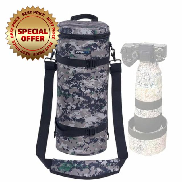 ZZQ&CCF Camera Lens Pouch Case for Sony FE 400-800mm f/6.3-8 G OSS Super-Telephoto Zoom Lens