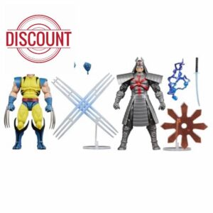 Marvel Legends Series Gamerverse Wolverine vs Marvel's Silver Samurai Action Figure Collectibles