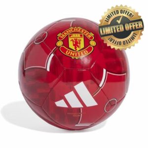 adidas Manchester United Home Club Ball Ball for Unisex Adults Red 38 EU