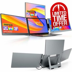 KPKUE 14" Triple Screen Extender