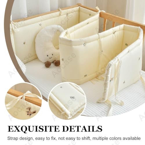 Anti-Suffocation Crib Bumper Set for Nursery