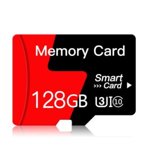 128GB Micro SD Card Memory Card With Adapter High Speed Class 10 For Smartphone