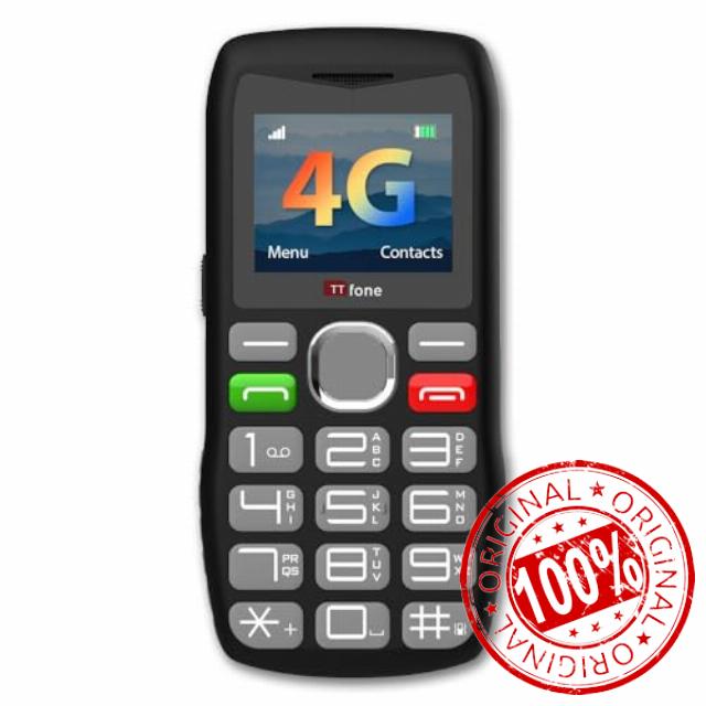 TTfone TT890 4G Senior Phone – Easy to Use Big Button Mobile Phone with Emergency Assistance Button