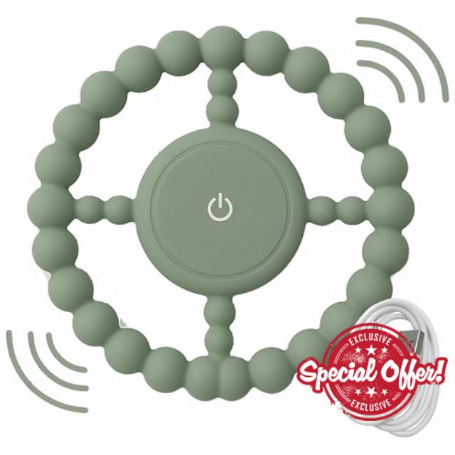 Pack of 5 Vibrating Sensory Chew Toy – Dual Use Chew Toy for Autistic Children & Baby Teething – Soothing Teether for Infants