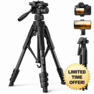 Lamicall 67inch Camera Tripod