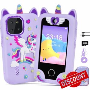 Jusvenmt Kids Smart Phone Girls