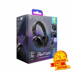 STEALTH RADAR Light Up Gaming Headset - Night Sky