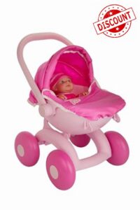Baby Boo My First 4-in-1 Pram | Toddler’s Baby Doll Pushchair