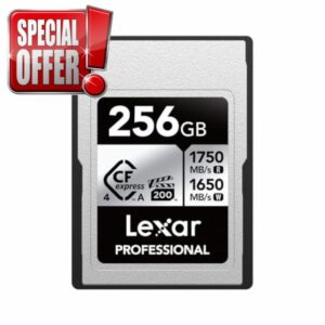 Lexar Professional Silver Series CFexpress 4.0 Type A Card 256GB