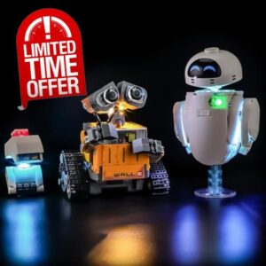 LIGHTAILING Light for Lego-43279 WALL-E and EVE — Easy Install