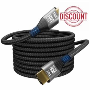 CAKOBLE HDMI 2.2 Cable 3m - 96Gbps Ultra High Speed 16K@60Hz