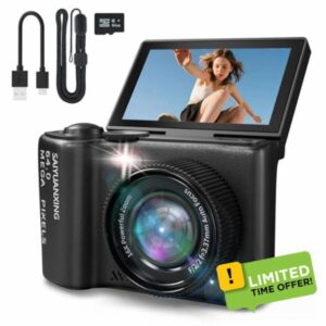 4K Digital Camera for Photography and Video