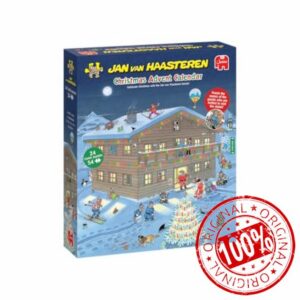 Jan Van Haasteren Christmas Advent Calendar - 24 Days of Puzzles