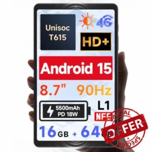 [2025 New Android 15] 8.7" Tablet