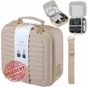 Camera Case Compatible with Canon EOS Rebel T7/R50/R6 Mark II/R100/R50 V/T6/R8/R10/R5 Mark II/RP/R7/5D Mark IV/SL3/R5/T100 DSLR SLR Camera