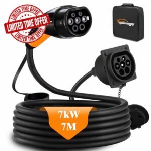 GUWIEYG Type 2 EV Extension Cable