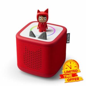 Sunset Red Toniebox 2 Starter Set with Creative Tonie Rubie