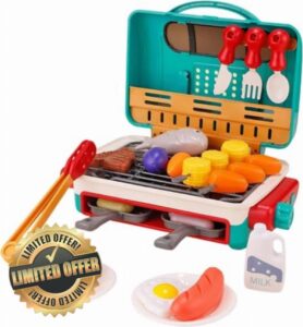 Kids BBQ Grill Toys Set