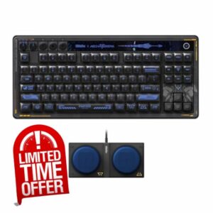 8Bitdo Retro 87 Mechanical Keyboard with Hot-Swappable Kailh Switches