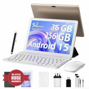 FLYCOAY Tablet 10 Inch Newest Android 14