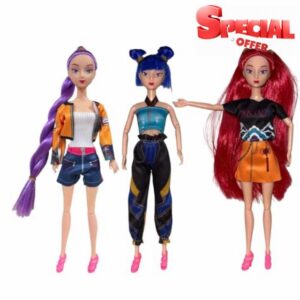 LILIHOT K-Pop Demons Merch Dolls 27 Cm Articulated Action Figure Doll for Girls