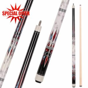 Bili Biliard 58 inch Canadian Maple Billiard Pool Cue Stick