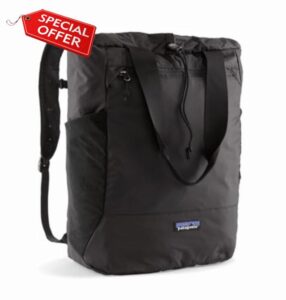 Patagonia Terravia Tote Pack All Black