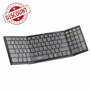 Inateck Foldable Wireless Keyboard with Number Pad